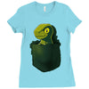 pocket raptor Ladies Fitted T-Shirt
