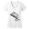 blending in to night Women's V-Neck T-Shirt