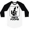 party pooper 3/4 Sleeve Shirt