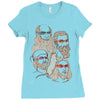 shh, the rat is our patron Ladies Fitted T-Shirt