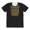 coffee addict All Over Women's T-shirt