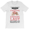 camping lady T-Shirt