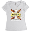 funny  creek paddle shop, ideal gift, birthday present Women's Triblend Scoop T-shirt