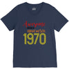 awesome since november 1970 V-Neck Tee