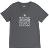 an atom V-Neck Tee