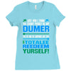 just wen i think you coundn't posible be any dumber you go and do somt Ladies Fitted T-Shirt