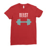 beast Ladies Fitted T-Shirt