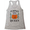 halloween pumpkin queen Racerback Tank