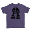 monkey in the motorcycle Youth Tee