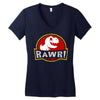 rawr! Women's V-Neck T-Shirt
