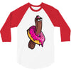stickers 3/4 Sleeve Shirt