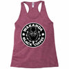wakanda black coffee Racerback Tank