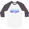 swim like a girl neon 3/4 Sleeve Shirt