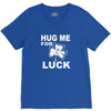 hug me for luck V-Neck Tee