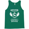 woman with a boxer Tank Top