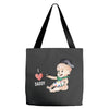 Cute Baby Painter's Dad Love Tote Bags