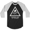 warning god of thunder 3/4 Sleeve Shirt