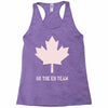 canada eh team Racerback Tank