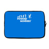 evolution powder monkeez Laptop sleeve