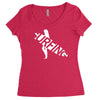 mens surfing Women's Triblend Scoop T-shirt