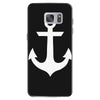 anchor black sailor vintage style navy nautical Samsung Galaxy S7