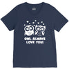 owl always love you V-Neck Tee