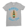 happy father's day Ladies Fitted T-Shirt