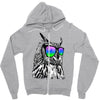 cool owl Zipper Hoodie