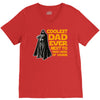 Coolest Dad Ever Next to Darth Vader of Course V-Neck Tee