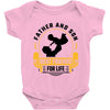 Father and Son Best Friends for Life Baby Bodysuit