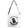 I Don't Eat Cock I'm Vegan Adjustable Strap Totes