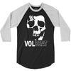 volbeat danish rock band cool skull 3/4 Sleeve Shirt