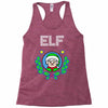 elf christmas Racerback Tank