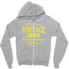 vintage 1985 Zipper Hoodie