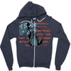 us flag Zipper Hoodie