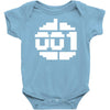 paradroid retro commodore 64 8 bit gamer Baby Onesie