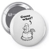 Guess What Pin-back button