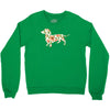 dachshund flower Crewneck Sweatshirt