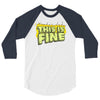 this is fine 3/4 Sleeve Shirt