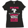 god found autism moms Ladies Fitted T-Shirt