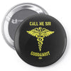 call me sir Pin-back button
