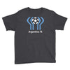 argentina 78 world cup 1978 retro football Youth Tee