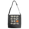 fisheye lens Adjustable Strap Totes