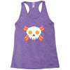 Bacon Egg Skull Racerback Tank