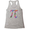 spring pi tshirts  flowery colorful pi day gifts Racerback Tank