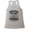 Dear Daddy... Racerback Tank