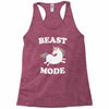 beast mode Racerback Tank