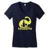 winosaurus Women's V-Neck T-Shirt