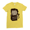 how to be vegetarian Ladies Fitted T-Shirt