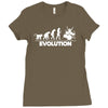 drummer evolution Ladies Fitted T-Shirt